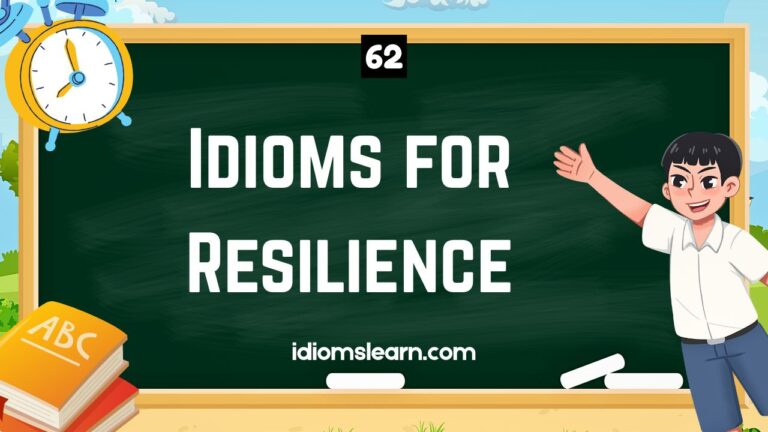 62 Idioms for Resilience