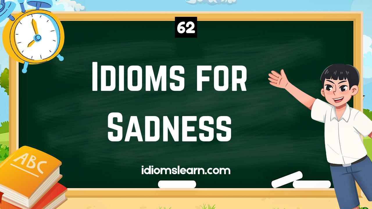 62 Idioms for Sadness