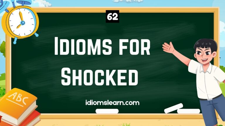 62 Idioms for Shocked
