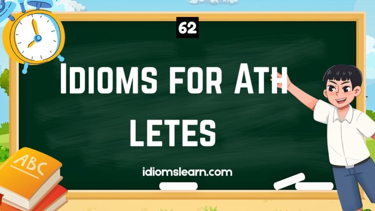 62 Idioms for Athletes