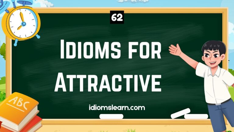 62 Idioms for Attractive